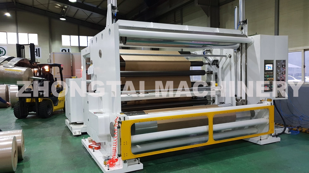 Jumbo Paper Rolls Slitting Rewinder Machine with Automatic Knife Moving System