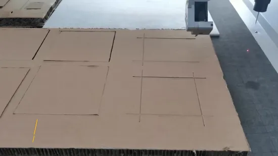 Kartonschneidemaschine Kartonstanzmaschine Digitaler Flachbettschneider