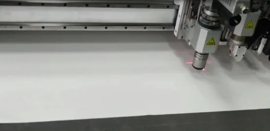 Wellpappe-Karton-Schaumstoffmesser-Schneidemaschine und oszillierendes Messer-Rillwerkzeug, digitaler Schneider